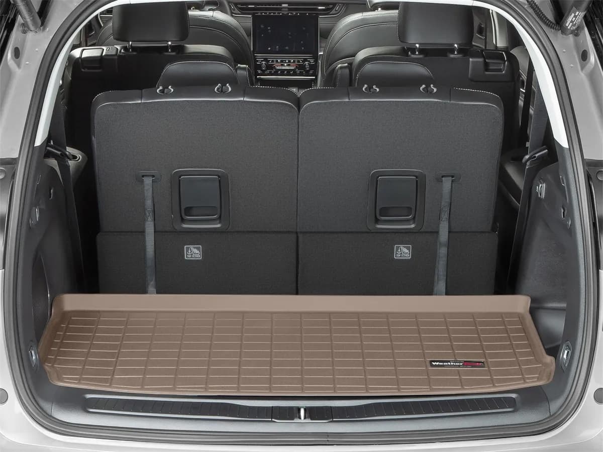2021 + Jeep Grand Cherokee L Tan Cargo Liners