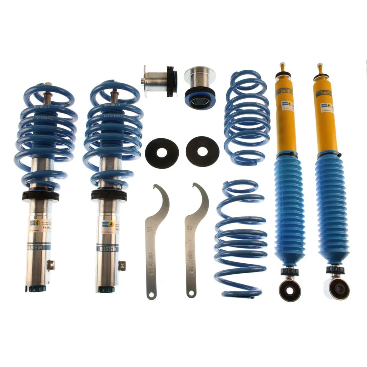 Front and Rear Audi A4 2014-2009, A4 Quattro 2014-2009, A5 2015-2010, A5 Quattro 2015-2008, allroad 2015-2013, RS5 2015-2013, S4 2015-2010, S5 2015-2008 B16 (PSS10) Suspension Kit