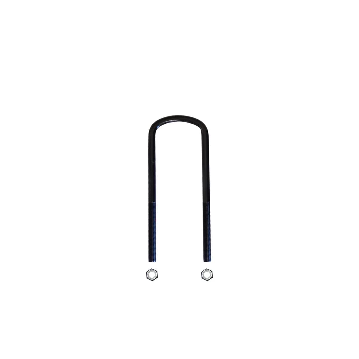 U-Bolt Semi-Round 0.5625 Inch Diameter I.D. Width 3.125 in. I.D. Length 9.5 in. Incl. Nuts Skyjacker