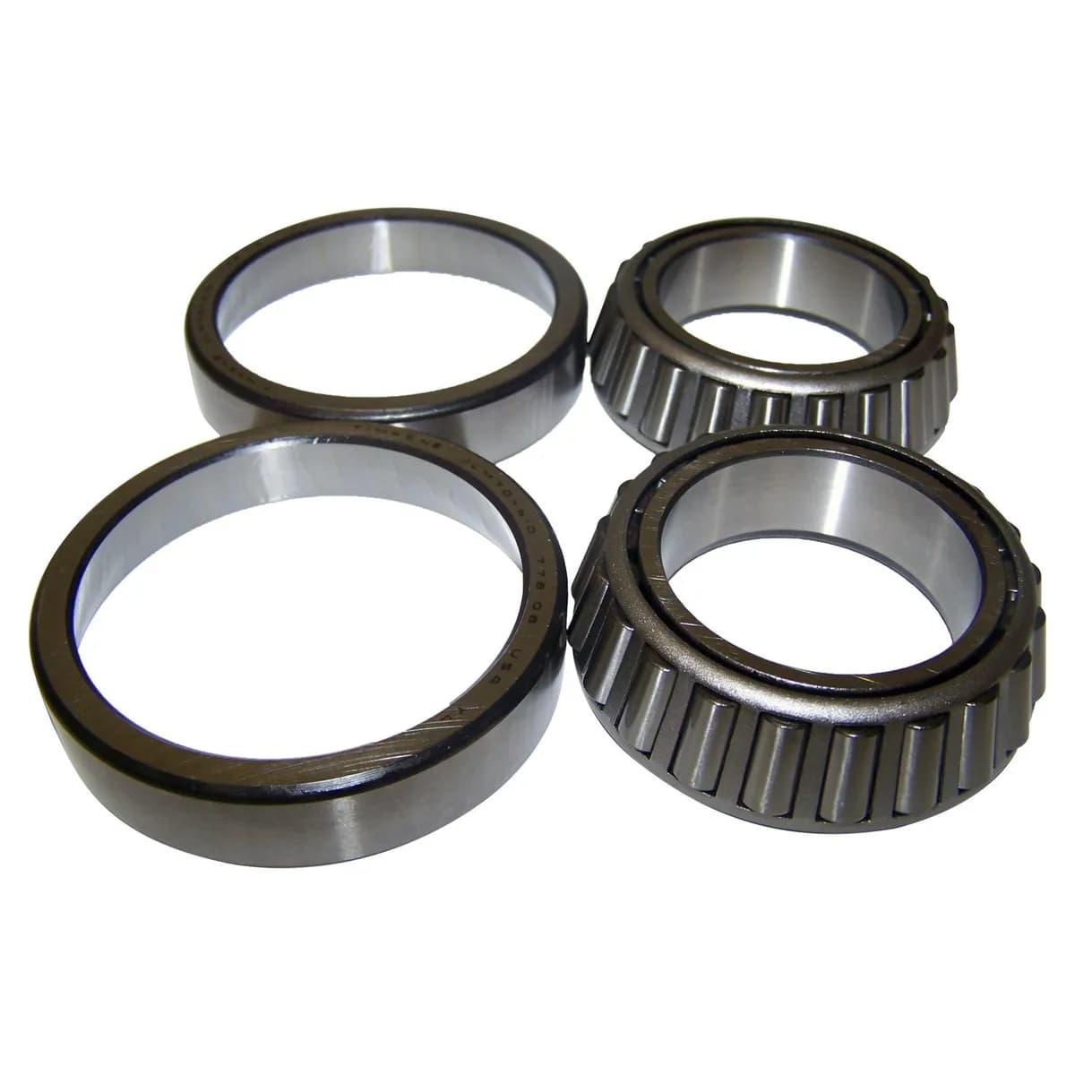 2007-2011 Wrangler JK w/ Model 44/226 Front Axle; Contains 2 bearings and 2 cups 2007-2011 Wrangler JK w/ Model 44/226 Rear Axle; Contains 2 bearings and 2 cups