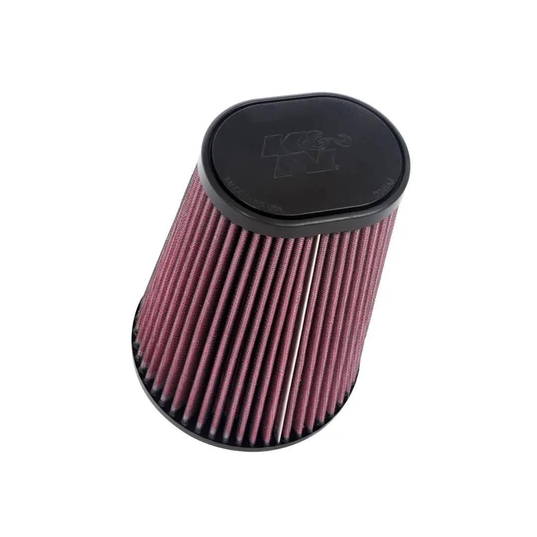 Universal Clampon Air Filter 4.5in Flng Oval Tapered Centered