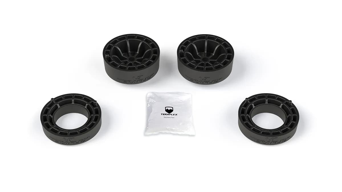 18c Jeep Wrangler Jlu 4dr: 1.5 Performance Spacer Lift Kit