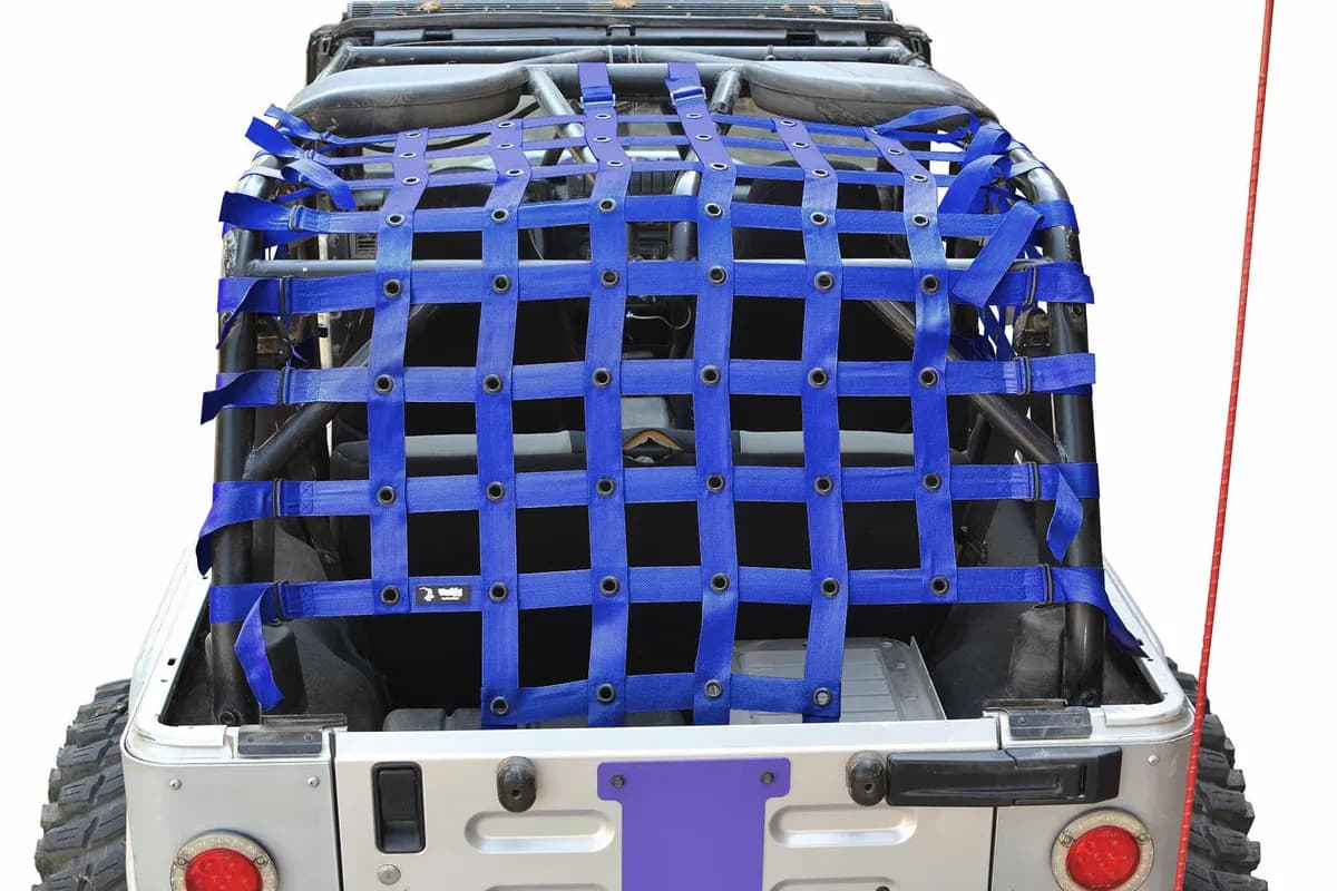 Steinjäger Tops and Covers Wrangler LJ 2004-2006 Cargo Net Blue