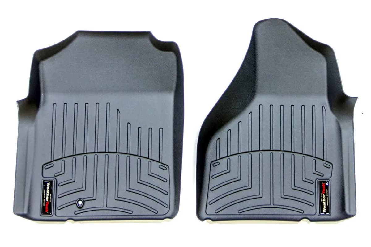 2002 - 2006 Dodge Ram 1500 Pickup QuadCab Black Front FloorLiner 4wd / 2003 - 2006 Dodge Ram 2500 QuadCab Black Front FloorLiner 4wd / 2003 - 2006 Dodge Ram 3500 QuadCab Black Front FloorLiner 4wd