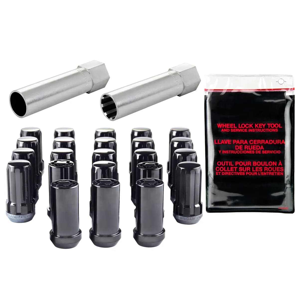Tuner/Splinedrive Install Kit 23pc Jeep 1/220 Cone Seat W/Whl Lks13/16 Hex