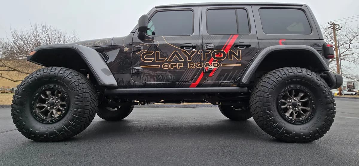 Clayton Offroad Jeep Wrangler 392 Overland Front Long Arm Upgrade Kit 2021 Wrangler JL - 5009301