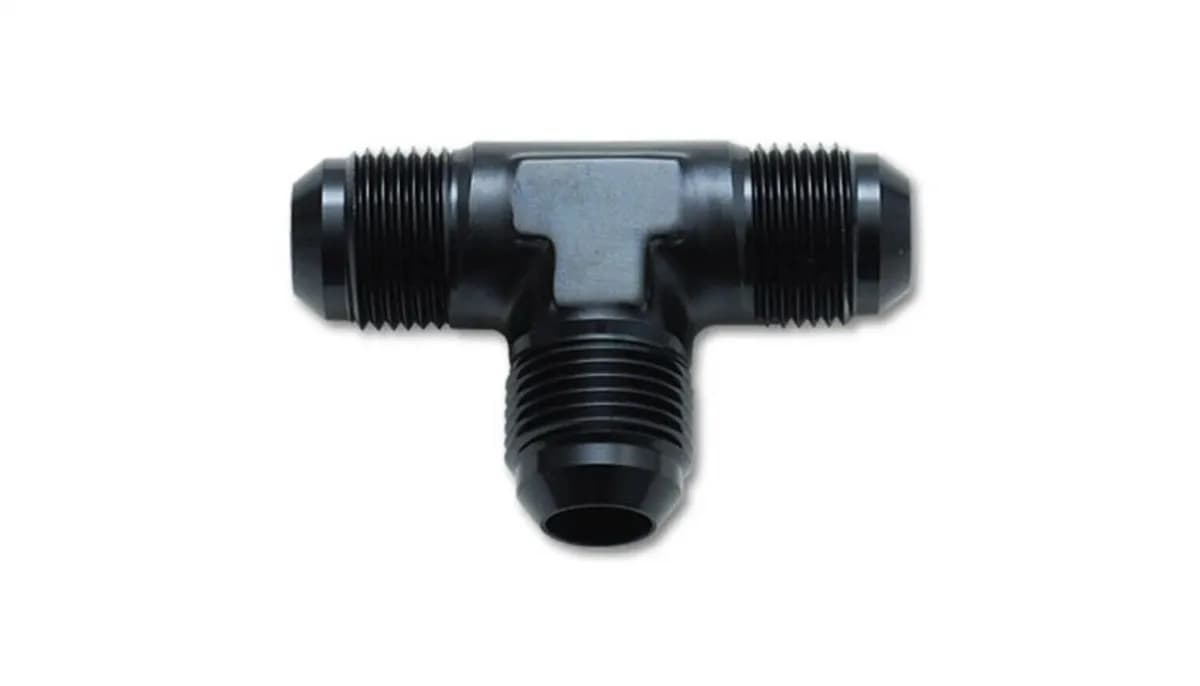 Vibrant Performance - 10481 - Flare Tee Adapter Fitting; Size: -4AN