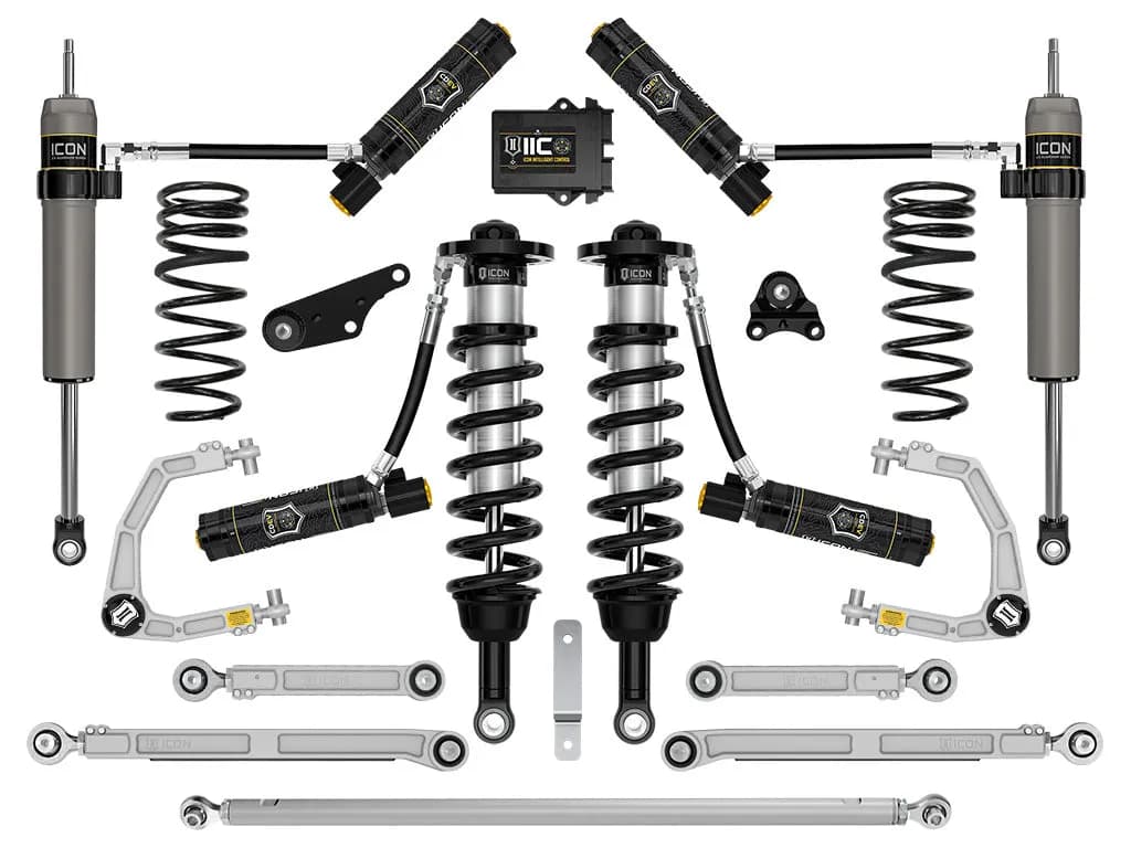 ICON 2024-2025 Toyota Land Cruiser 250 Series, 1.25-3" Lift, Stage 12 Suspension System, Billet