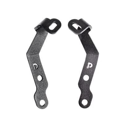 Go Rhino 732310T - XE Hood Hinge Light Mounts - Textured Black