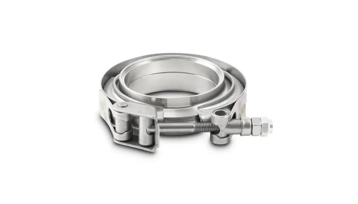 V-Band Flange Assembly; 2.5 in. OD Tubing; 3.1875 in. Flange OD; 304 Stainless Steel;