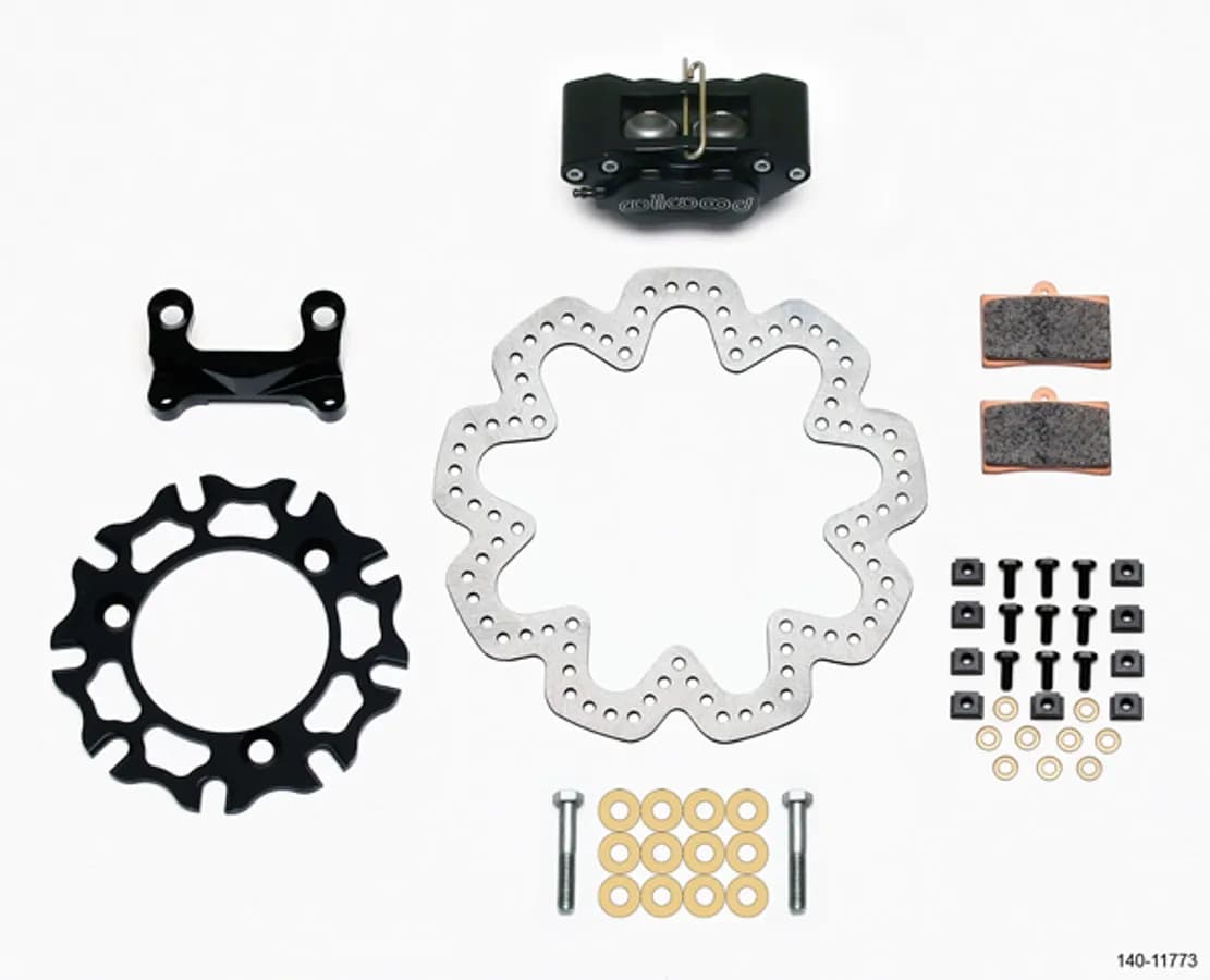 Wilwood GP320 Left Front Kit SA Rotor 10.50in SuperAlloy Solid Rotor