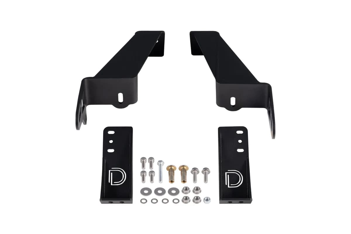 Diode Dynamics - Stage Series Grille Bracket Kit for 2018+ Jeep Wrangler JL