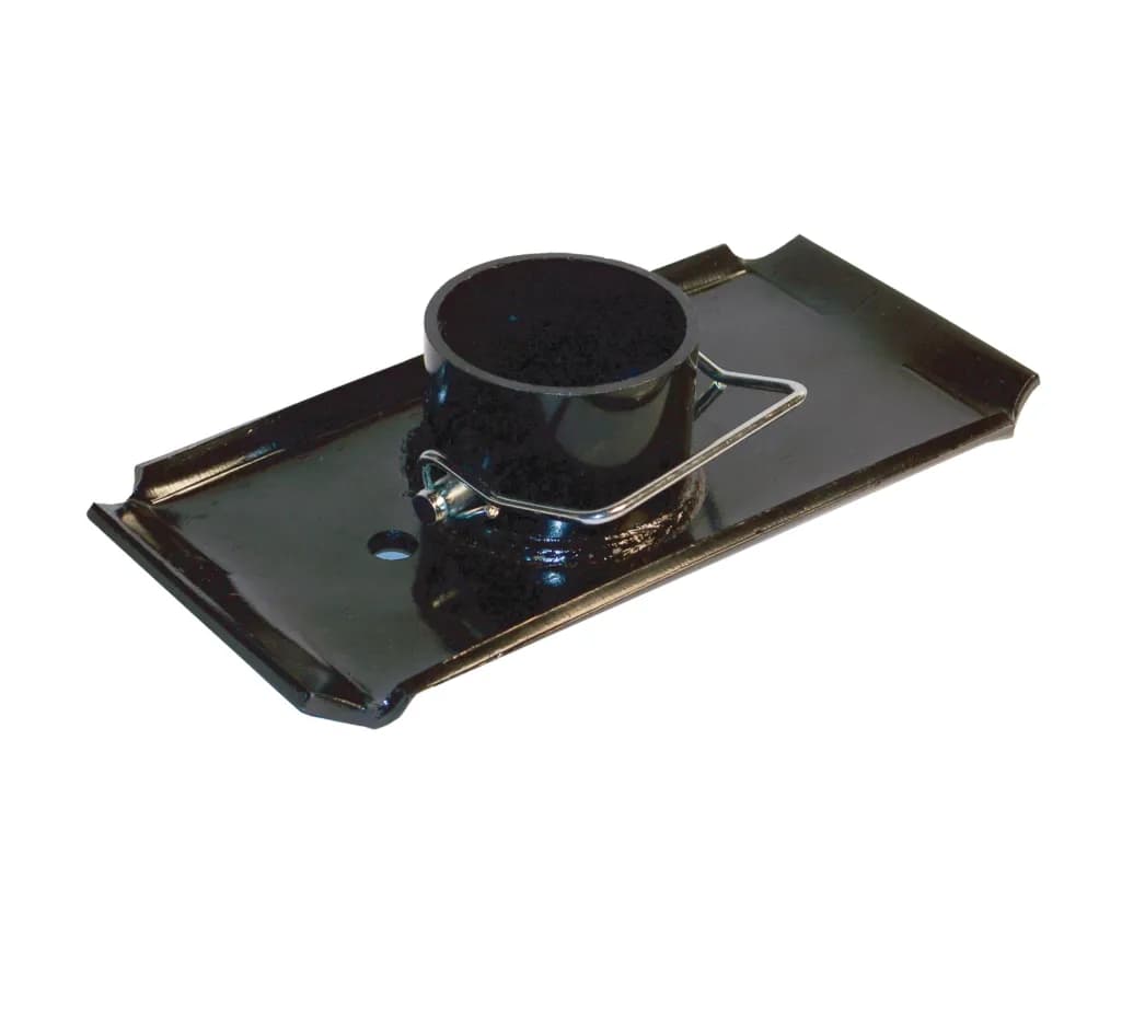 Manual Tongue Jack Footpad For 2in Modelblack