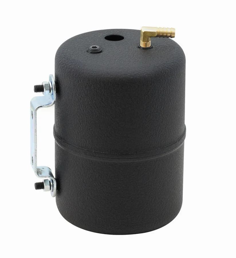Vacuum Canister Black Painted