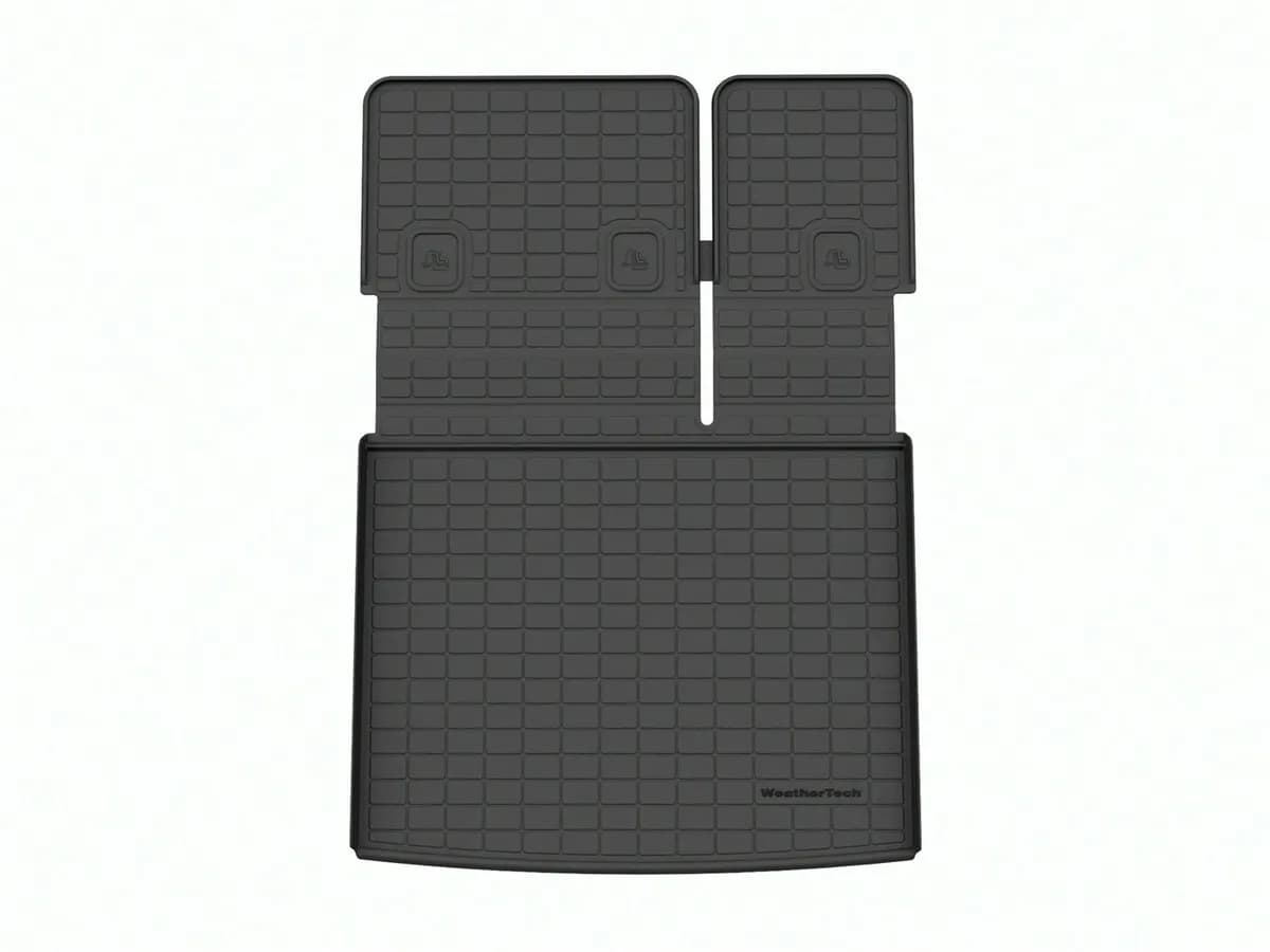 SeatBack Cargo Liner HP; Black; Behind 2nd Row Seating;