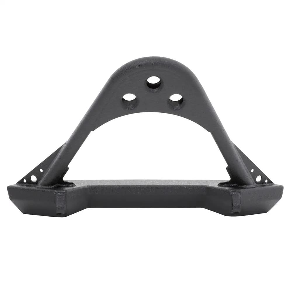 8706 Jeep Wrangler Rubicon And Unlimited Src Front Stinger Bumper W/Dring Mounts; Black Textured