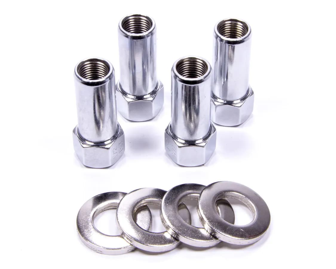 12mm x 1.50 Cragar Sst Open End Lug Nuts 4 Bagged