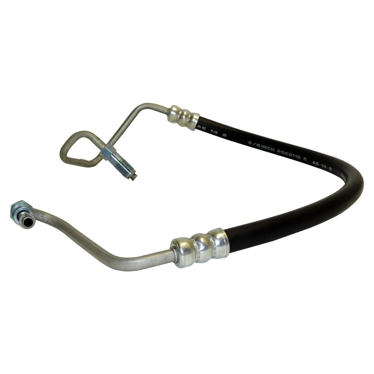 Crown Automotive Jeep Replacement 52087902AB Power Steering Pressure Hose for 97/02 Jeep TJ Wrangler w/ LHD, w/ 4.0L Engine