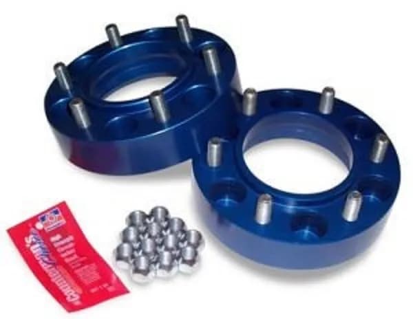 9904 Grand Cherokee 5 X 5in X 11/4in Thick Blue Wheel Spacers(Pair)