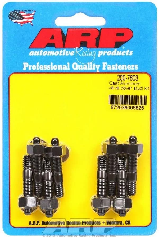 Cast Aluminum Valve Cover Stud Kit