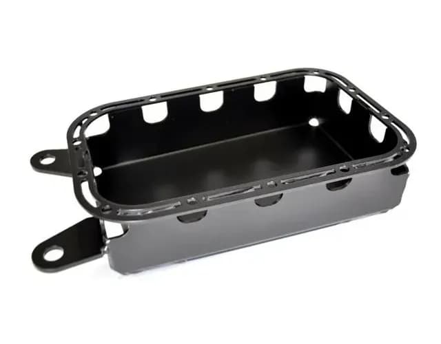 1218 Wrangler With 3.6l Pentastar v6 Engine Protek Oil Pan Skid Plate Black Powder Coat