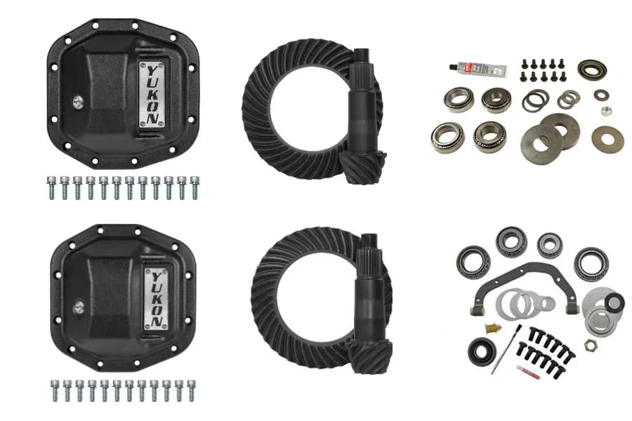 Yukon Gear & Install Kit - Dana M186/M220 - JL Non-Rubicon, w/M220 Rear