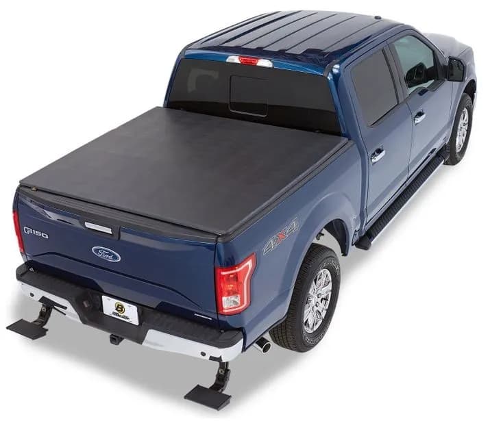 TrekStep Truck Bed Step Rear Mount For Ford 2000-2016 F-250SD/F-350SD/F-450SD Black Bestop