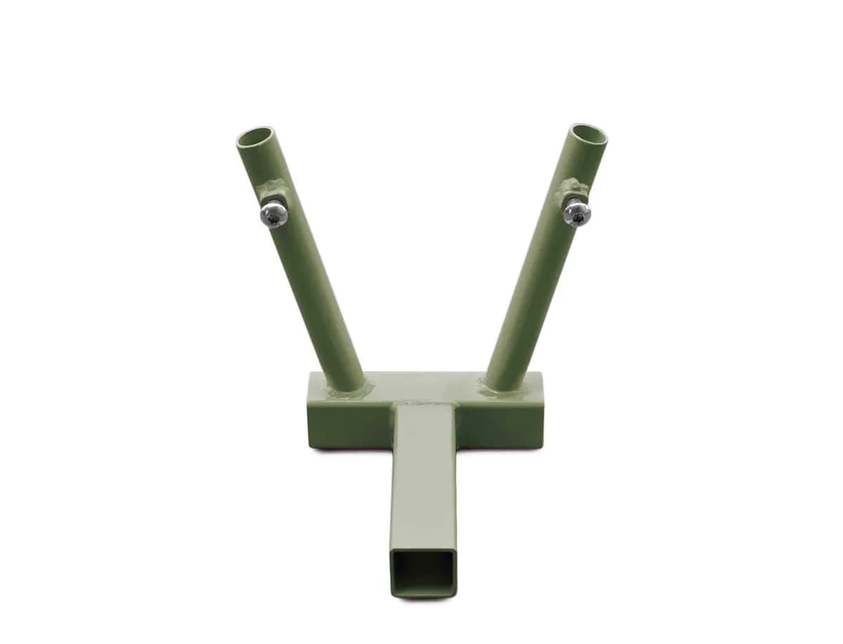 Steinjäger Hitch Mount Flag Holder 2 Flags Locas Green