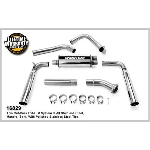 MagnaFlow Exhaust Products 16829 Street Series Stainless Cat-Back System