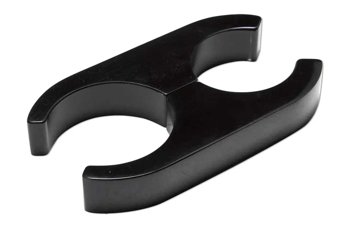 Dirt Logic 2.0 Billet Reservoir Clamp; 2.25 in.; Black;