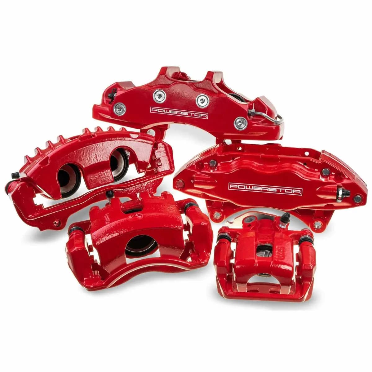 20122017 Kia Rio Rear Left/Rear Red Caliper Pair W/Brkt