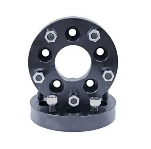 0716 Jeep Wrangler 1.375 Wheel Spacer Adaptor Pair5 On 5 To 5 On 4.5 Inch
