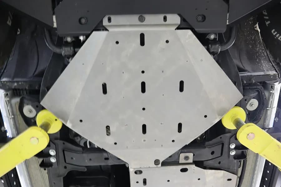 2021+ Bronco Black Ops Transmission Skid Plate (Black Powder Coated)