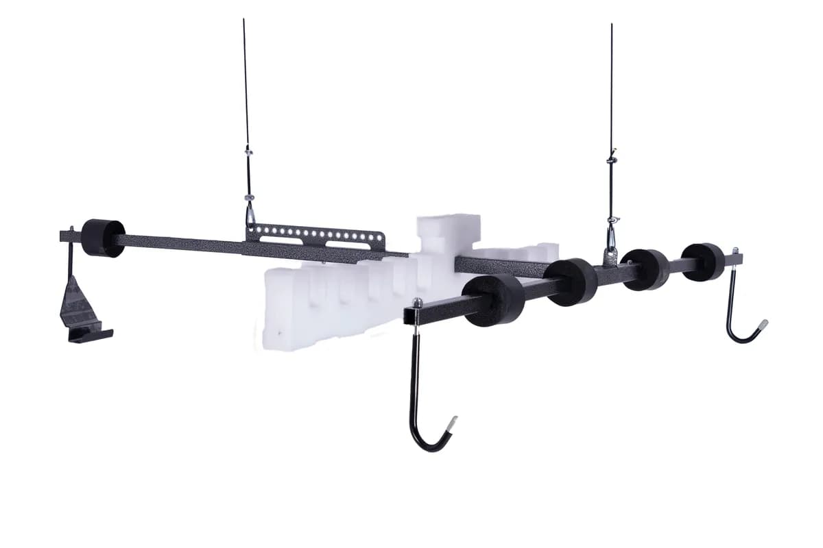Hoist-A-Top™ Power Electric Hardtop Lift for Jeep Wrangler JL 2-Door (2018+) – One-Person Ceiling Storage (014-950) - 6' Corded Remote