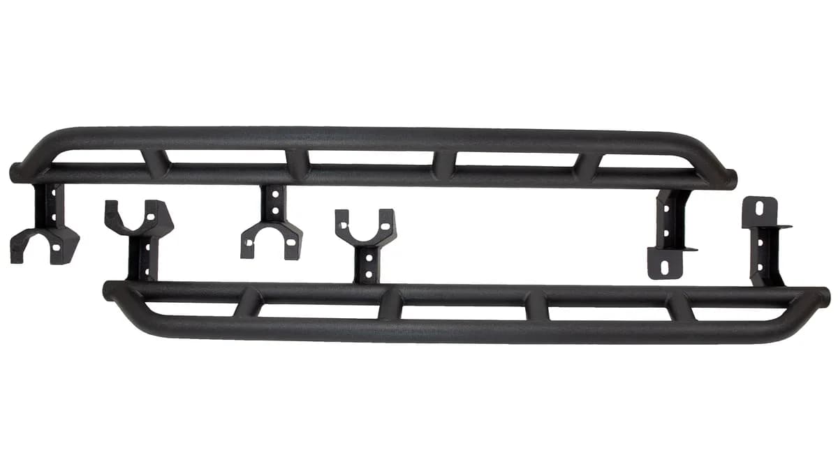 Jeep JL Rocker Guards 18-Pres Wrangler JL 4 Door Fishbone