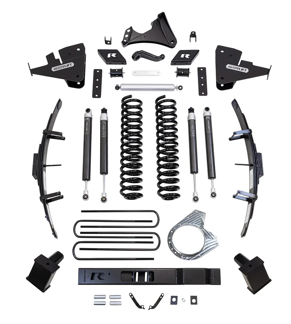 17c Ford F250/F350 Diesel 4WD 8.5in Lift Kit With Falcon Shocks W/6.7l Power Stroke
