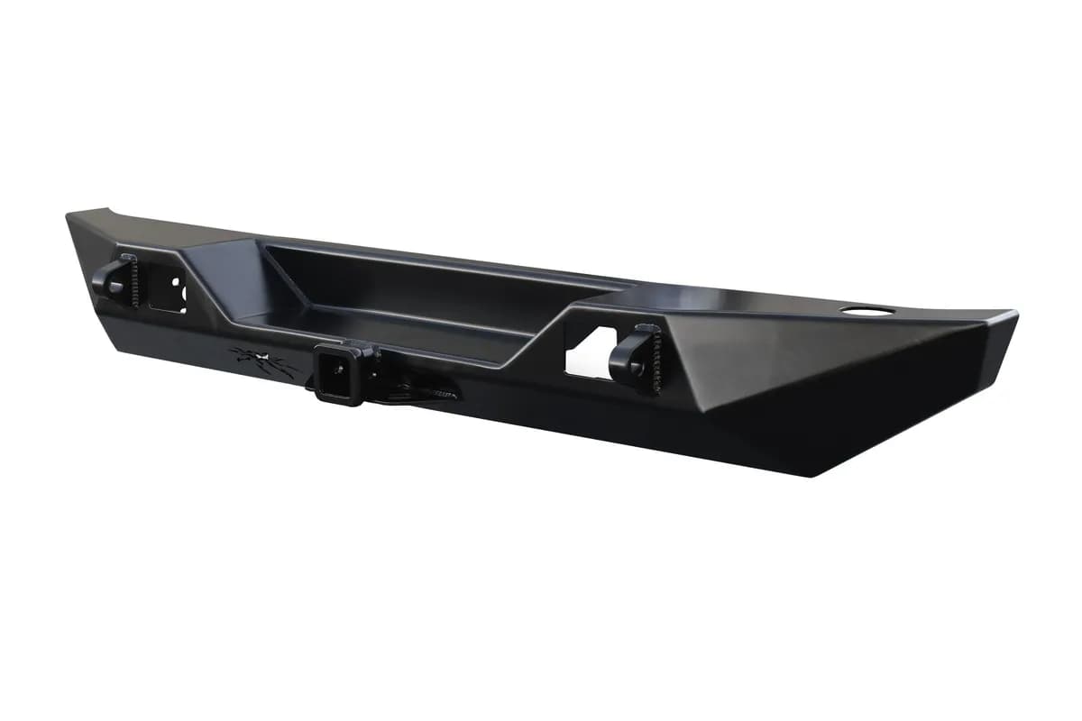 Poison Spyder Bruiser Rear Bumper - Black - JL