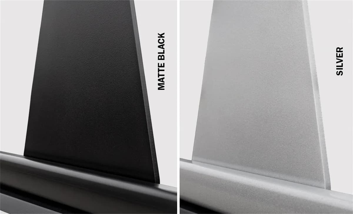 ADARAC™ Aluminum Pro Series Truck Bed Rack System; Matte Black Finish; Bolt On; Single Rail;