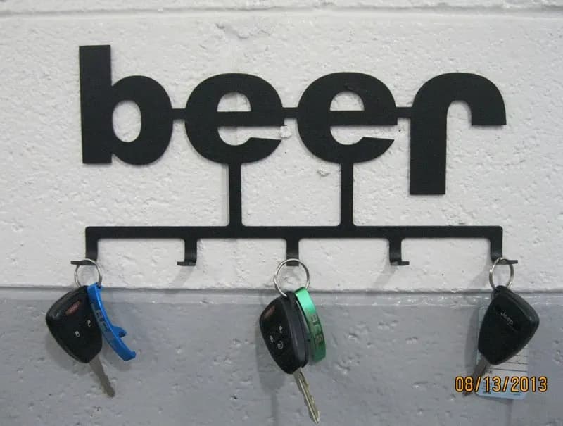 Steinjäger Key Holder for Jeep Gladiator JT 2019-Present