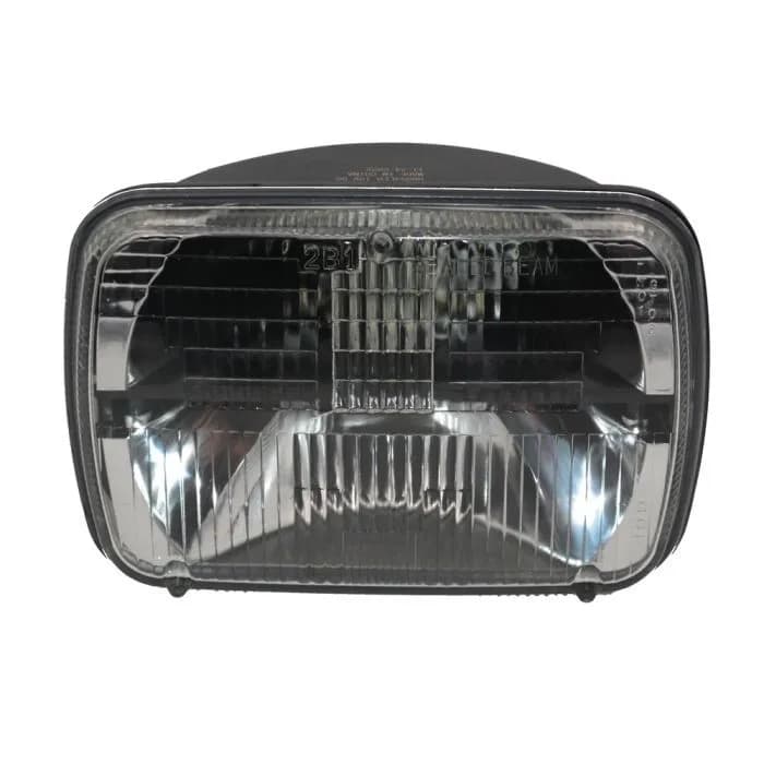 8795 Wrangler Smooth Glass Clear Sealed Beam LED Headlights 4x7
