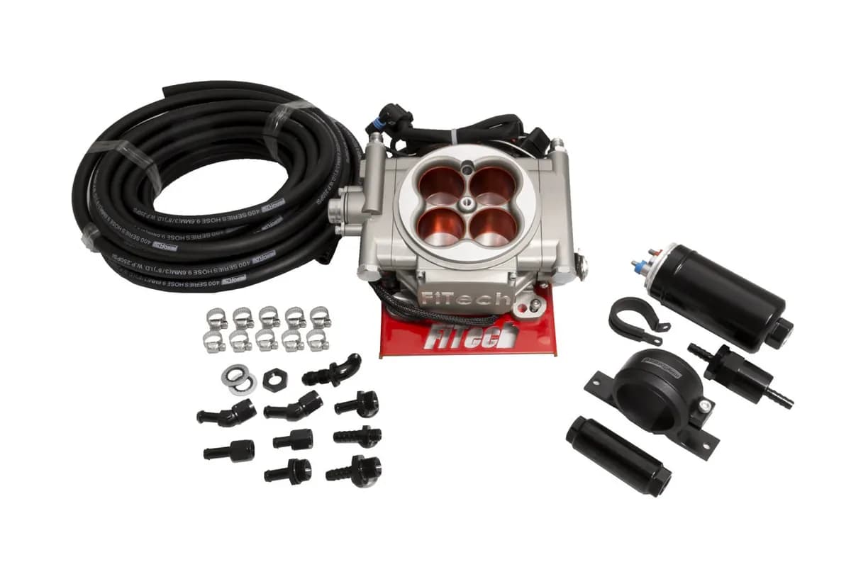 FiTech - Go Street 400 HP Cast EFI System With Inline Fuel Delivery Master Kit