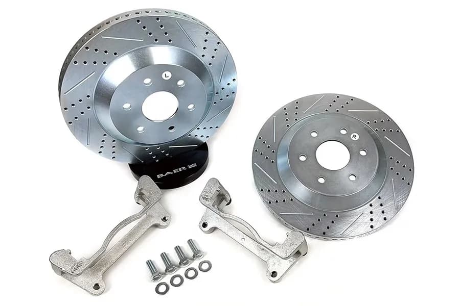 Big Claw Disc Brake Rotors Front 18-25 Jeep Wrangler JL And 20-25 Gladiator JT W/Br2, Br3, Br4, Br5 Or Br6 Brake Code Baer Brakes