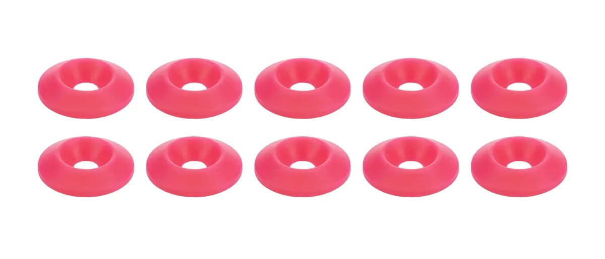 Countersunk Washer Pink 10pk