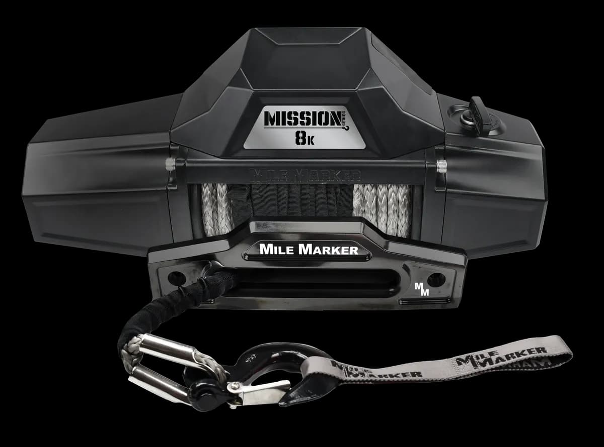 Mile Marker 78-53141 8k Mission Recovery Winch With Synthetic Rope