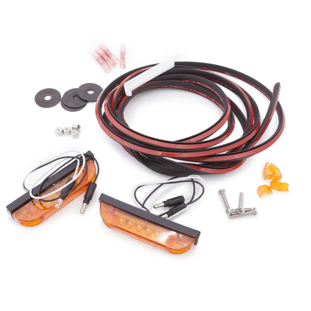 0718 Wrangler JK 2wire LED Marker Light Kit For Flat Style Flares