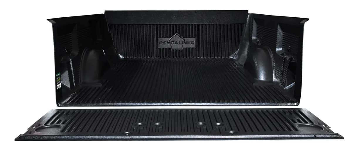 DuraLiner Under Rail Truck Bed Liner; Incl. Bedliner; Tailgate; Installation Kit; w/o Cargo Lamp;