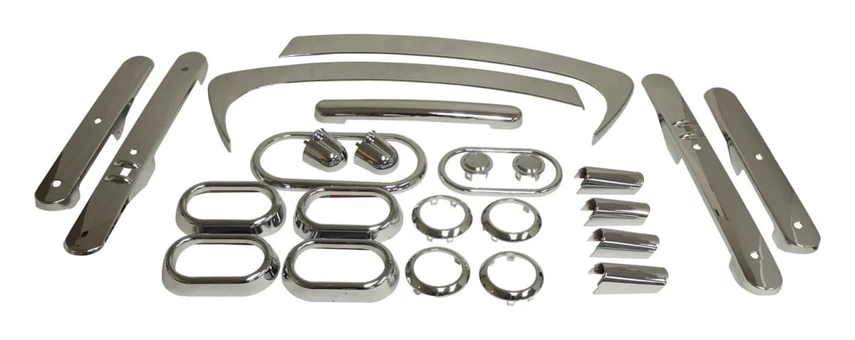 Interior Accent Kit 2007-2010 JK WRANGLEr w/ 4 Doors w/ Automatic Transmission;