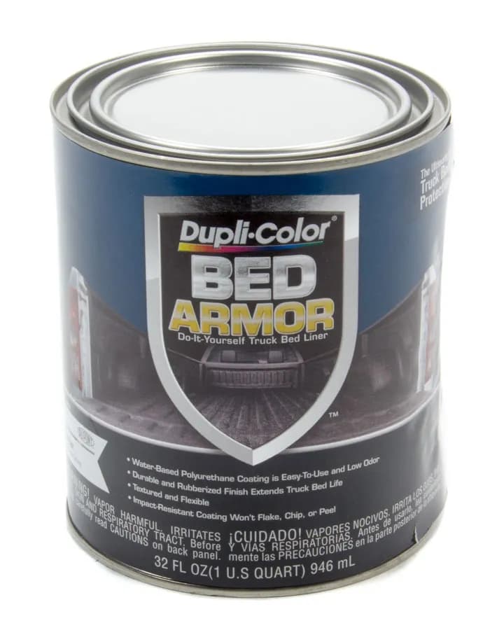 Premium Truck Bed Liner With Kevlar; Black; 32 Oz. Quart