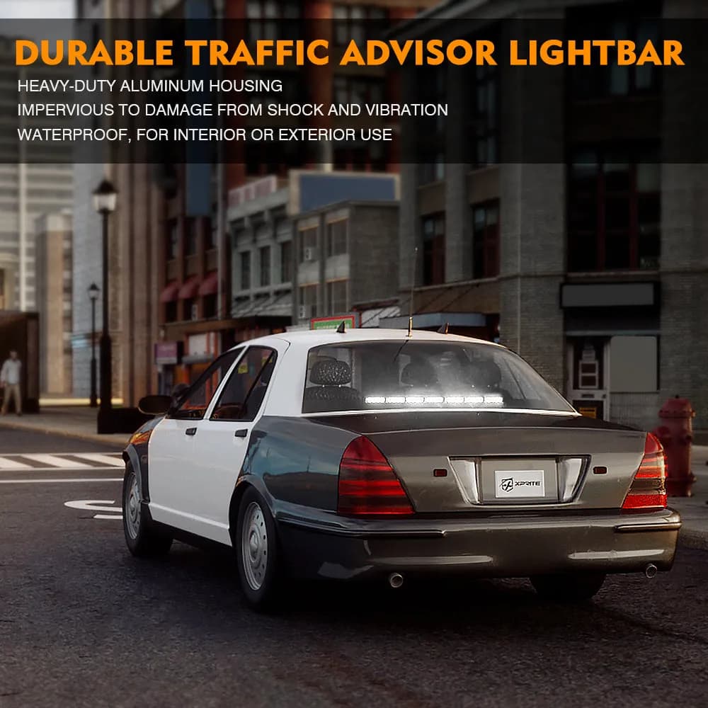 31" Traffic Advisor Strobe Light Bar | Controller LED 7 Series