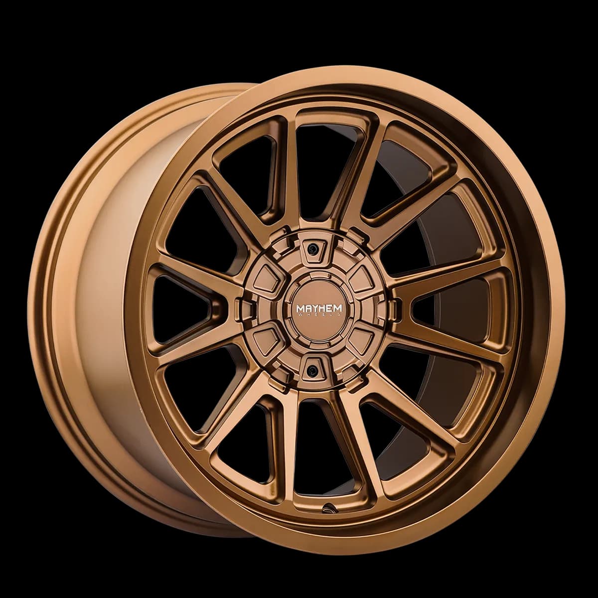 Mayhem Offroad Wheels Intrepid 8116 BZ 20x10 Bronze -24 Off Set 5 Lug 4.56 BSM 87 Bore Cast Aluminum